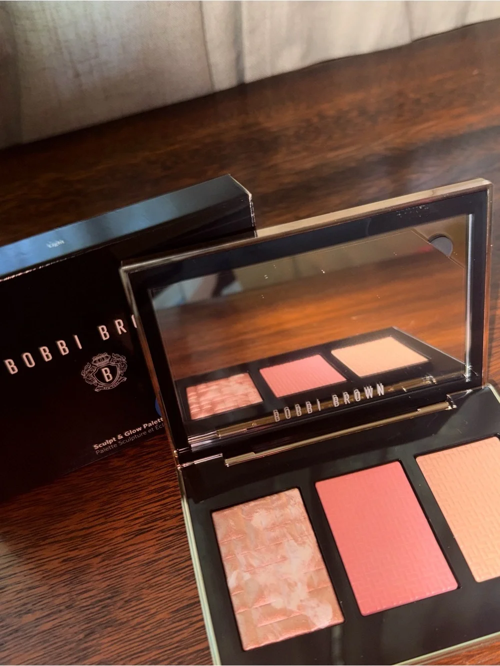 Bobbi Brown Peachy Pink Glow Cheek Trio